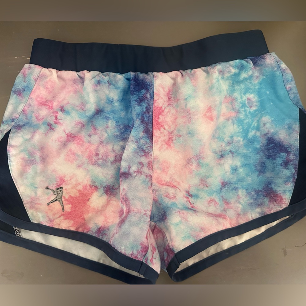 Lacrosse Unlimited Girls Tie-Dye Casual Shorts